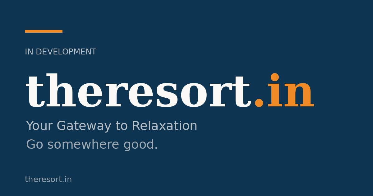 Link preview image for theresort.in